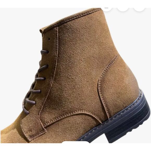 Cliffs Men\'s Lace-Up Ankle Boot – Brown Suede Size 8 NEW # Box M663 main image 5